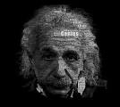 Einstein Word Portrait