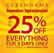 Debenhams Summer Spectacular Sale | richpoorstudent.com