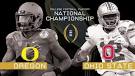 Oregon Ducks vs. Ohio State Buckeyes: Betting odds, point spread.