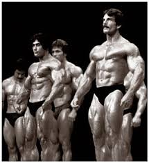 Danny Padilla and Mike Menter bodybuilding contest stage photo pic winners - DanMikeStage