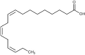 Alpha-Linolenic Acid Chemical Structure