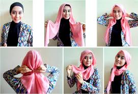 Gambar Tutorial Hijab Paris Terlengkap Trend Terbaru 2015 ...