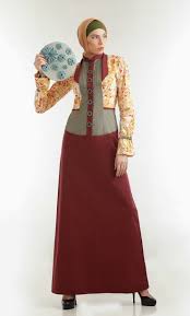 31 Koleksi Baju Muslim Modern Bentuk Dress Untuk Wanita Karir ...