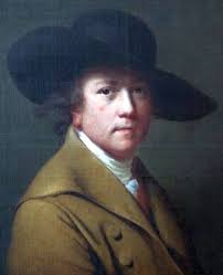 Joseph Wright, a self-portrait circa 1780 In the second half of the eighteenth century, the towns of Derby, Lichfield, Stoke and Birmingham became the ... - Wright_of_Derby_Self-Portrait_-_cropped_and_downsized