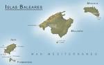 Interactive chart of the Balearic Islands