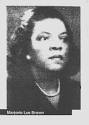 Marjorie Lee Browne. Marjorie Browne. September 9, 1914 - October 19, 1979 - brown