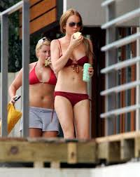 Lindsay Lohan in Bikini