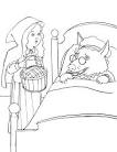 Little Red Riding Hood coloring page