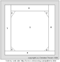  Paper piecing pattern for Baby Food Jar