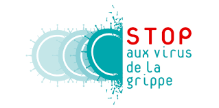 Affiche de campagne de lutte contre la grippe