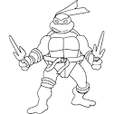 Ninja Turtles coloring page