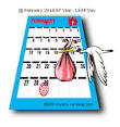 Leap year - leap day @ February 29 