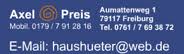 Axel Preis » Garten \u0026amp; Dienstleistungen in Freiburg