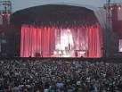 The Rod Stewart concert in progress. - via Daymix