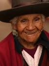 Photo: old woman smiles at