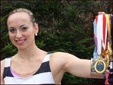 Zoe Cooper. Cooper is training hard for London 2012 Olympics - _46100020_zoe_cooper_medals226