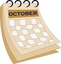 Calendar   07 october1   Classroom Clipart