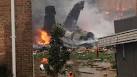Fighter jet crashes into apartments | Herald Sun