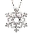  Snowflake Diamond Necklace