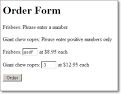 Form and PHP validation on one page | CoreDogs