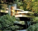 Fallingwater pictures: fall photo (Frank Lloyd Wright house above ...