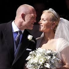 zara phillips wedding pic