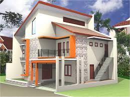 Desain Rumah Tingkat Samping :: Desain Rumah Minimalis | Gambar ...