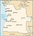 Map of <b>Angola</b>