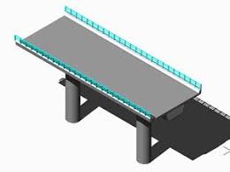 Trabe de puente vial 3d con columnas en DWG | BiblioCAD - trabe-de-puente-vial-3d-con-columnas_5861