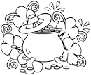 St. Patricks Day coloring page