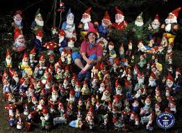 Ann Atkin - Largest Collection Of Gnomes. - ann-atkin-largest-collection-of-gnomes-jpg