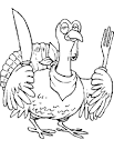 Thanksgiving coloring page