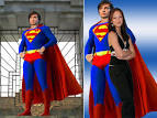 Tom Welling as Superman with Kristin Kreuk as Lana Lang