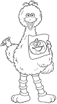 Sesame Street coloring page