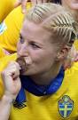 Annica Svensson Annica Svensson of Sweden kisses her trophy after the FIFA ... - Annica+Svensson+Sweden+v+France+FIFA+Women+KOapStwiluTl