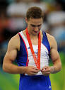Benoit Caranobe and his bronze medal « Gymnastics