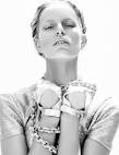 NagiVoqueMx04 Karolina Kurkova is a Metallic Muse for Nagi Sakais Vogue