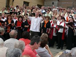 Abschlusssingen mit dem Verbandschorleiter Matthias Hieke.