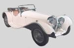 Stock One Radar: Jaguar SS100 Classic 2 Seater British Sports Car