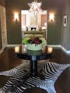 Round Foyer Table - Contemporary - entrance/foyer - Burnham Design