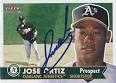 Jose Ortiz Baseball Stats by Baseball Almanac - jose_ortiz_autograph