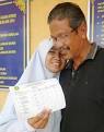 Just proud of you: Abdul Munim Ahmad looking at the STPM results slip of his ... - kedah2