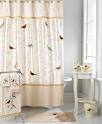 Avanti Bath Accessories, Gilded Birds Shower Curtain - - Macy's