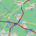 Foxboro, MA Hotel Rates Comparison &amp; Reservations Guide Map
