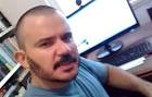 The blogger Ricardo Gama,