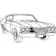 Classic Sport Car Coloring Page
