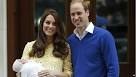 Royal baby: William and Kate present daughter to the world - BBC News