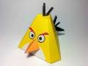 Paper Model   Yellow Angry Bird PaperCraftCentralnet   All
