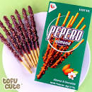 Buy Lotte Pepero Almond Crushed Nut Choco Biscuit Sticks at Tofu Cute