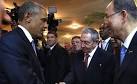 Latin America Celebrates Push by Barack Obama, Raul Castro to Heal.